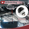 Nissan Infiniti Black White 1 Set Oil Drain Plug