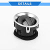 Ford F150 LOBO (2009-2014) ABS Black Silver Tone 2 x Center Dash A/C Outlets