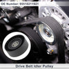 Porsche Cayenne (2011-2018) Black 1 x Piece Drive Belt Idler Pulley