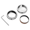 Harley Sportster Dyna Front Fork Stem Upper Nut Covers (2014-2020)