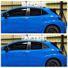 Toyota GR Corolla 23+ DRY Carbon Fiber Rear Side Window Louver Shutter Trim