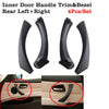 BMW E90 328i 4 Pcs Black Inner Door Handle Pull Trim Covers (2007-2013)
