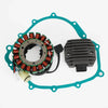 Yamaha YFM 660 Grizzly / YXR 660 Rhino Alternator Stator, Regulator, Gasket (2002-2008)