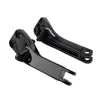 Harley Dyna FXDF FXDL FXDC FXDWG Black Passenger Foot Peg Mount Brackets