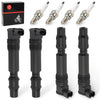 Honda CBR600F4i CBR954RR Ignition Coils 4pcs (2002–2006)