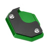 Honda - Black Green Aluminum Alloy Motorcycle Kickstand Pad