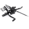 Suzuki GSXR1000 (2000-2004), GSXR600 / 750 (1996-2005) Black Rearsets Foot Pegs