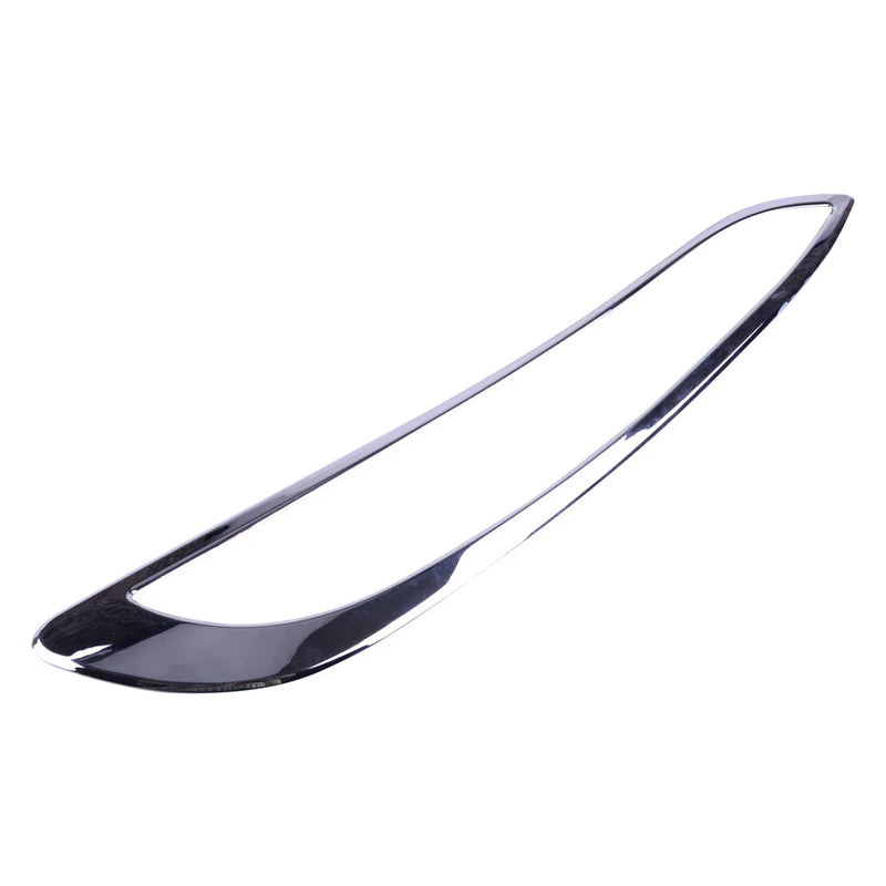 Jeep Cherokee Chrome Headlight Lamp Cover Trim (2014-2018)