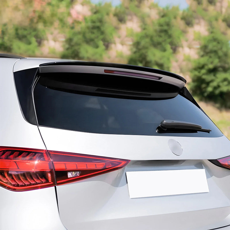 Benz S206 Estate Wagon Gloss Black Rear Boot Spoiler Lip (2022-2024)