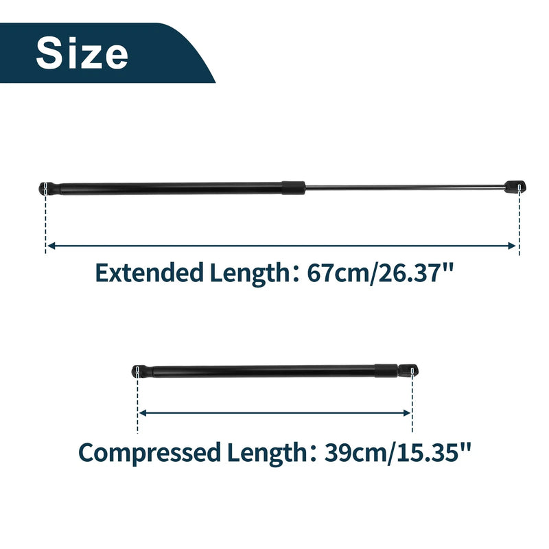 Mercedes-Benz CLS350 Hood Lift Supports Struts (2007-2013)