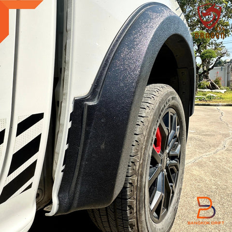 Ford Ranger 2022-2025 Dragon Black Textured Fender Flares