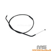Ducati Monster 821 797 Clutch Cable Wires 51.1" Black Stainless (2015-2021)