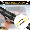 Jeep Wrangler Roof Rope Handle Yellow 2 x Roll Bar Grab Handles