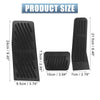 Mazda 2 3 6 CX-3 CX-5 3 x Gas Brake Pedal Covers (2003-2023)