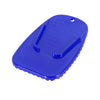 Motorcycle Blue Kickstand Pad / Side Stand Extension Pad