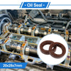 Oil Seal 20x28x7mm Brown 2 Pcs