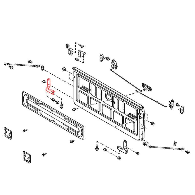 Toyota Hilux2015-2023 Rear Tail gate Hinges