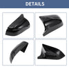 Tesla Model 3 Gloss Black Left Right Mirror Cover Caps (2018-2024)