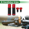 Motorcycle Hand Grips Cover Kit Handlebar Aluminum Alloy