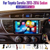 Toyota Corolla Sedan 2013-2016 - Apple CarPlay, Android Auto 10" Head Unit