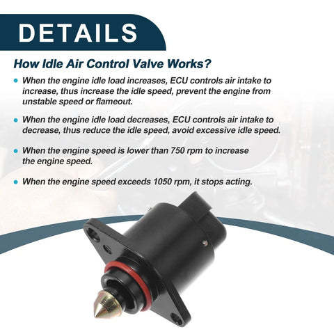 Chevrolet G30 Idle Air Control Valve (1992-1996)