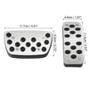 Toyota Camry 2 x Car Brake Gas Accelerator Pedal Covers (2018-2023)
