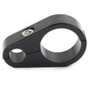 Harley 1'' Handlebar Black Brake Clutch Cable Clamp Clip