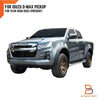 Isuzu D-Max Ute 3" White Slim Fender Flares (2020-2023)