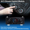 Jeep Grand Cherokee A/C Heater Climate Control Switch Module (2005-2010)