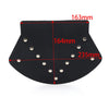 Harley Touring Sportster 883XL Rear Fender Mud Flap Cover PU Leather Orange