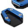 Yamaha YZFR25 YZFR3 MT-25 MT-03 Blue Side Stand Kickstand Plate (2015-2023)