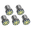 Car Truck 20 x White LED 12SMD BAY15D 1156 P21W Turn Signal Light Bulbs