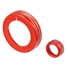 Chevrolet Camaro 4 x Red Aluminum Alloy Center Control Ring Knob Cover