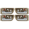 Toyota Camry Beige & Chrome Interior Door Handle (2002-2006)
