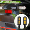 Car Motorcycle Rainproof 2 x License Plate Light 12V Led Tag Lamp