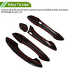 Hyundai Tucson (2022-2024) Gloss Black ABS Exterior Door Handle Cover Trim