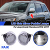 Jeep Grand Cherokee White LED Side Mirror Light (2014–2017)
