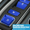 Honda Accord (2018-2022) Blue 9 x Gear Shift Panel Switch Button Covers