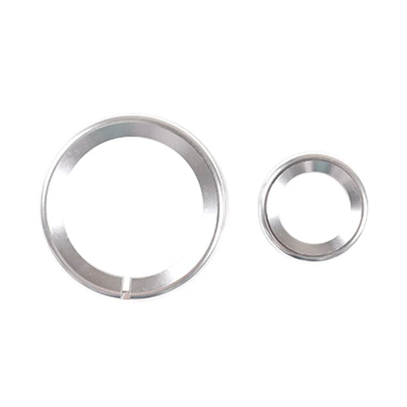 Alfa Romeo Giulia Stelvio Silver Multimedia Knob Ring (2020-2021)