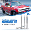 Chevrolet Silverado 1500 4pcs M12x1.75 Car Mount Bolts