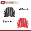 Toyota Prius 8 Pcs Carbon Fiber Door Pillar Trim (2023-2024)