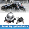 Harley-Davidson Softail Road King 1x Round Key Ignition Switch (1993–2013)