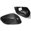 Infiniti Q50 Q60 Q70 QX30 Real Carbon Fiber Side Mirror Caps Cover Replace