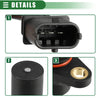 Jeep Liberty 2005-2006 L4 2.8L ABS Black Crankshaft Position Sensor
