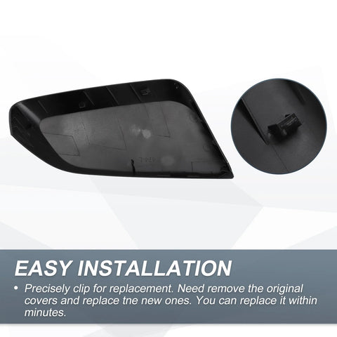 Chevrolet Impala Gloss Black Left Side Rearview Mirror Cover (2014-2020)