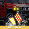 Jeep Front LED Side Marker Light 2 x Amber Lens (55155629AC)