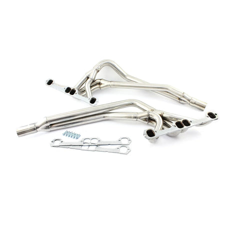 Holden HQ-WB Chev SB V8 Polished Stainless Steel TRI-Y Extractors (1971-1980)