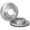 Ford Ranger PJ PK Front Disc Rotors + Pads Kit (2006 - 2011)