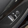 BMW G22 Coupe 430i 2021-2023 LHD Carbon Fiber Window Lift Panel Cover Trim