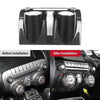 Chevrolet Camaro 10-15 Real Carbon Fiber Console AC Radio Panel Cover Trim